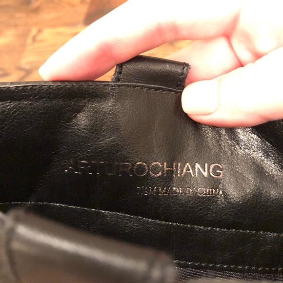 Arturo Chiang Black Ruched Boots - Picture 7 of 7